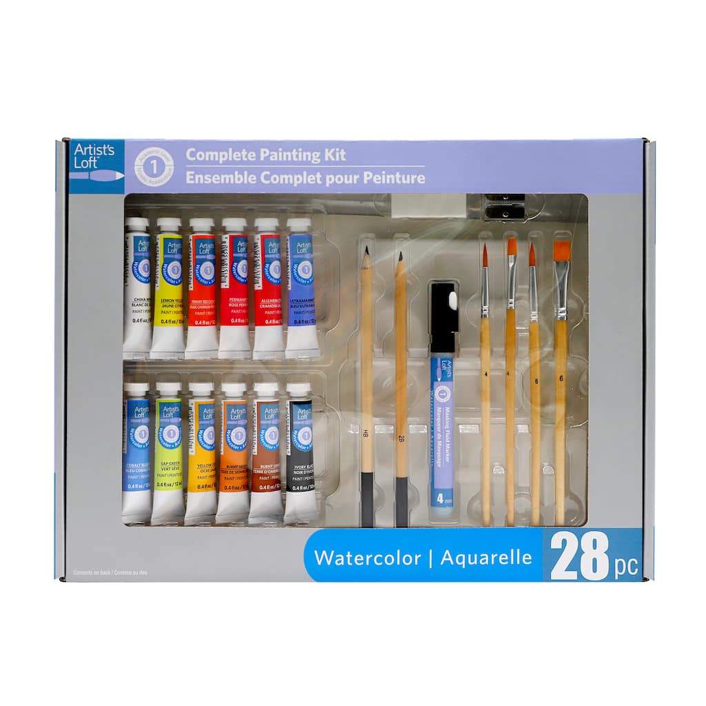 Shop For The Level 1 Complete Watercolor Painting Set By Artist S Loft At Michaels